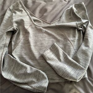 lululemon cropped long sleeve